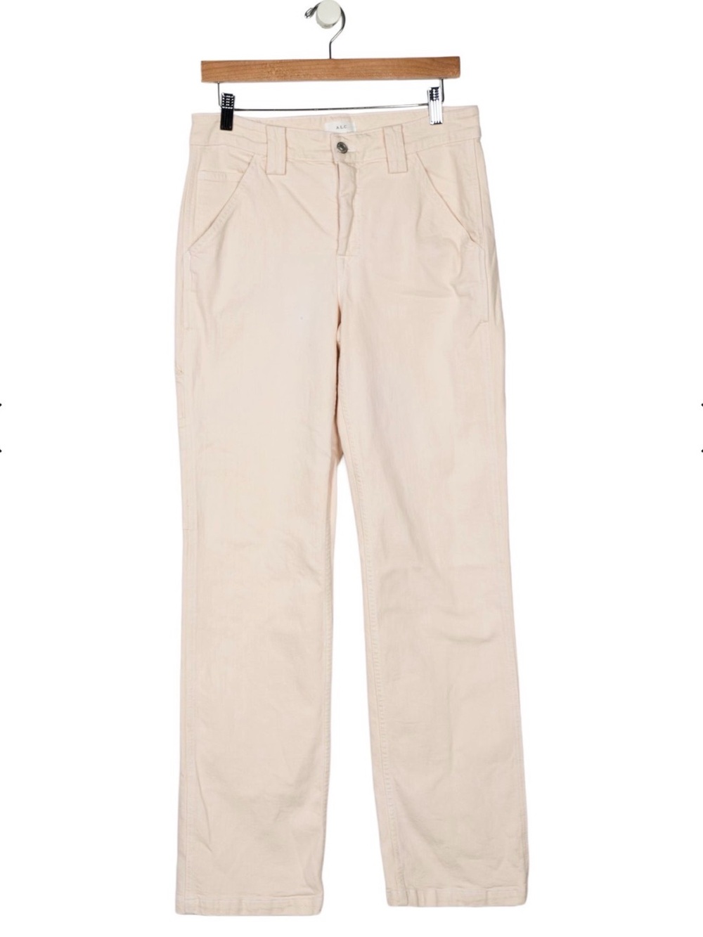 A.L.C. Straight-Leg cotton painter pant